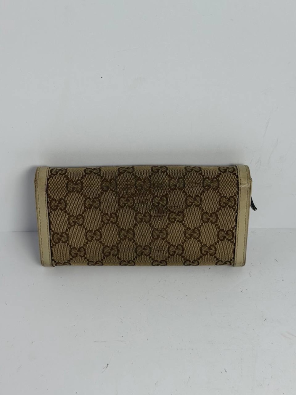 Gucci Sukey Beige GG Canvas Continental Wallet - Picture 8 of 14